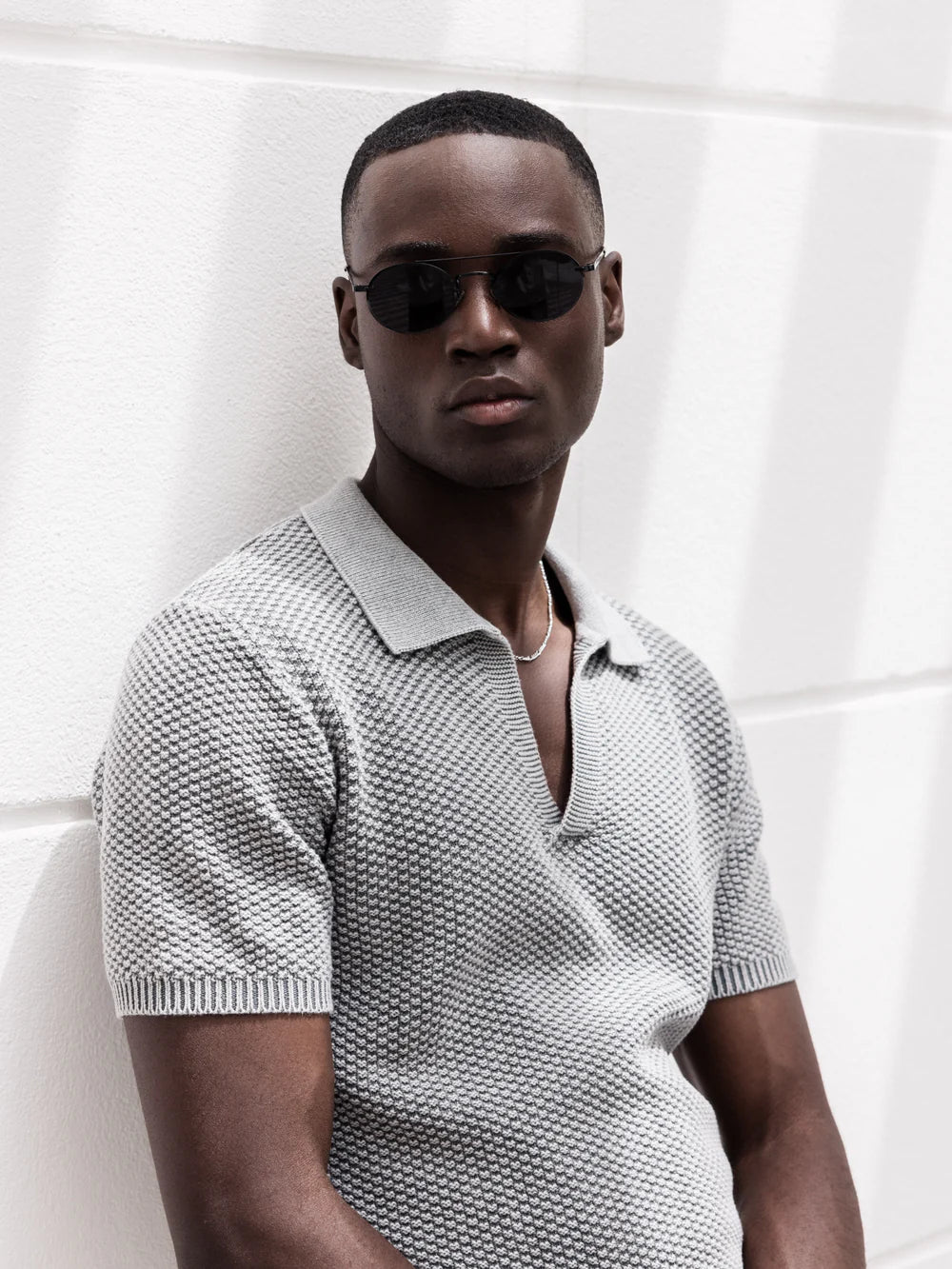 CAPO Oval Double Bridge Sunglasses