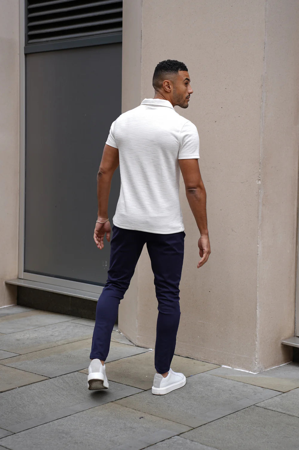 Capo INTERLOCK SLUB Zip SS Polo