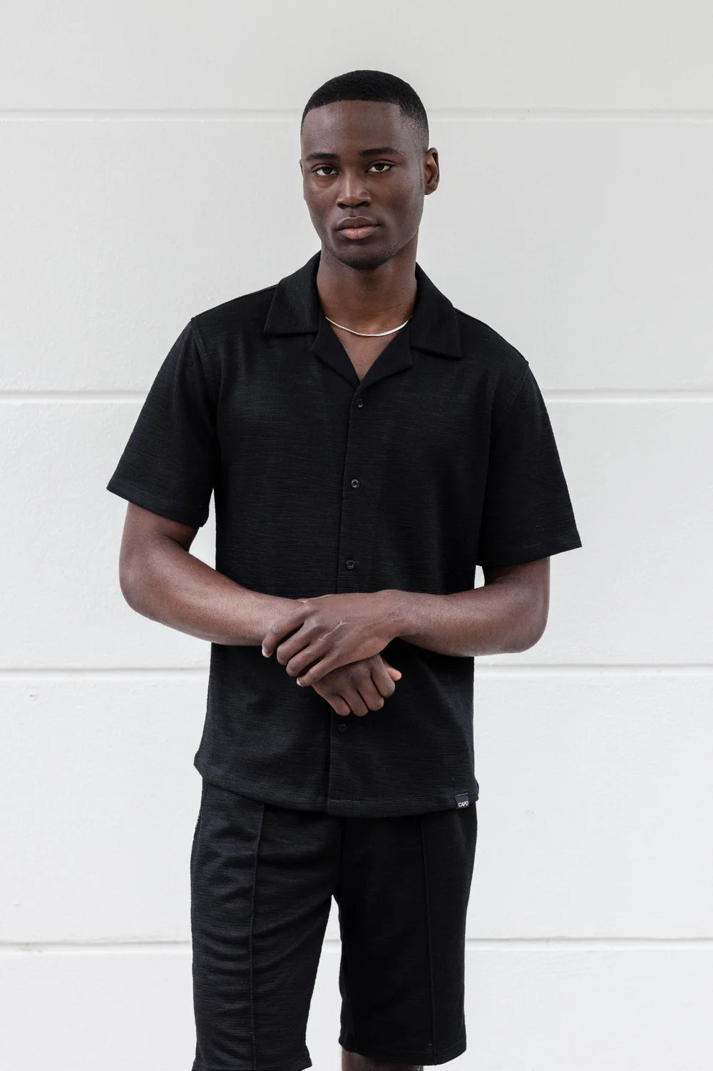 Capo INTERLOCK SLUB Revere SS Shirt