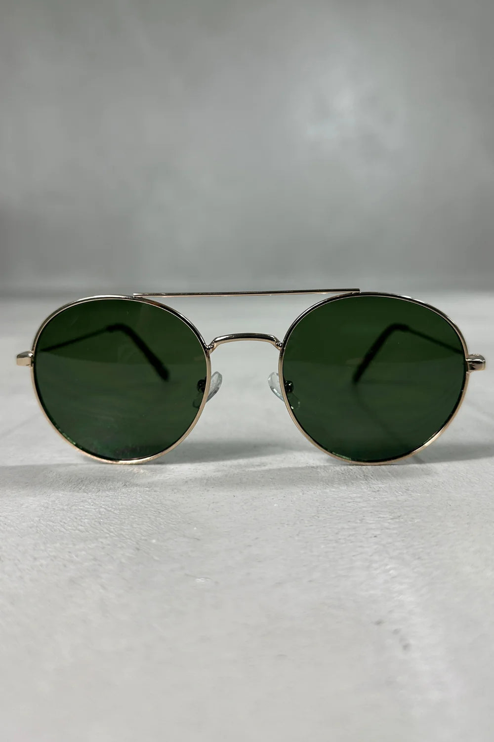 CAPO Round Double Bridge Sunglasses