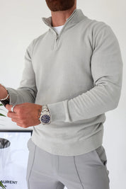 Capo Egyptian Cotton 1/4 Zip Top