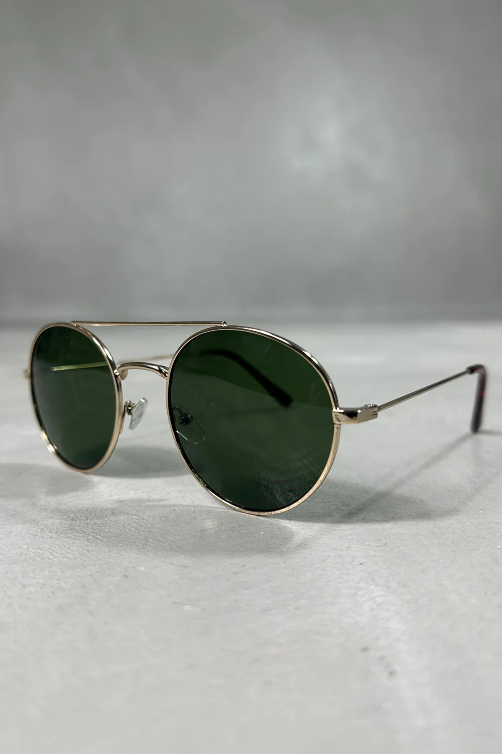 CAPO Round Double Bridge Sunglasses