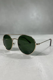 CAPO Round Double Bridge Sunglasses