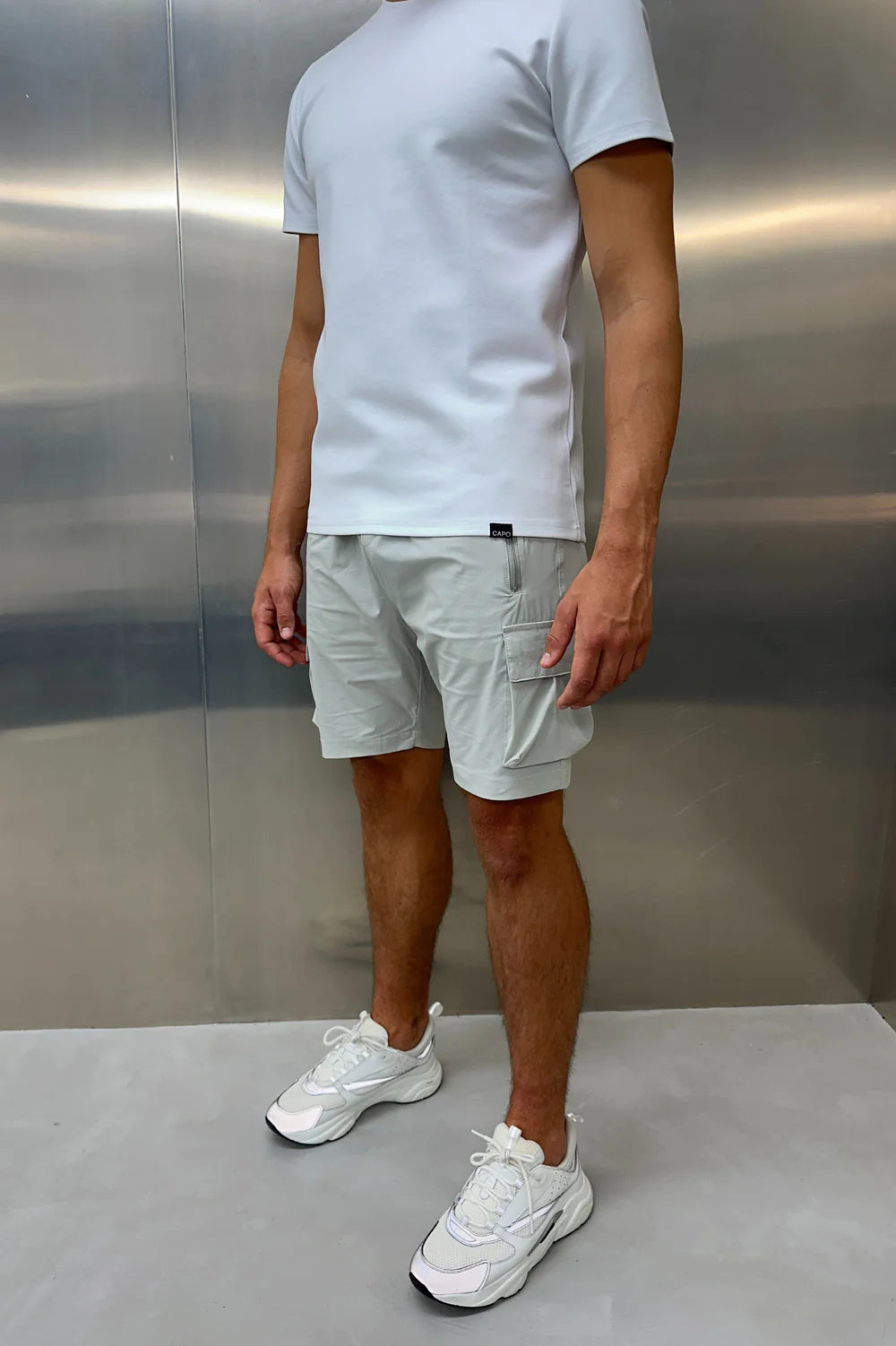 Capo LIGHTWEIGHT Cargo Short - Stone