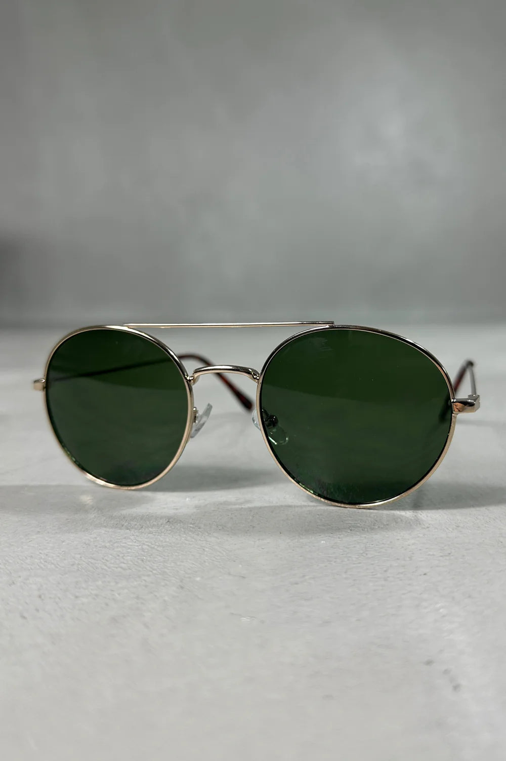 CAPO Round Double Bridge Sunglasses