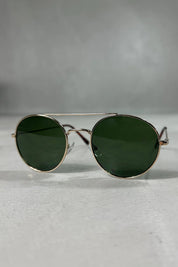 CAPO Round Double Bridge Sunglasses