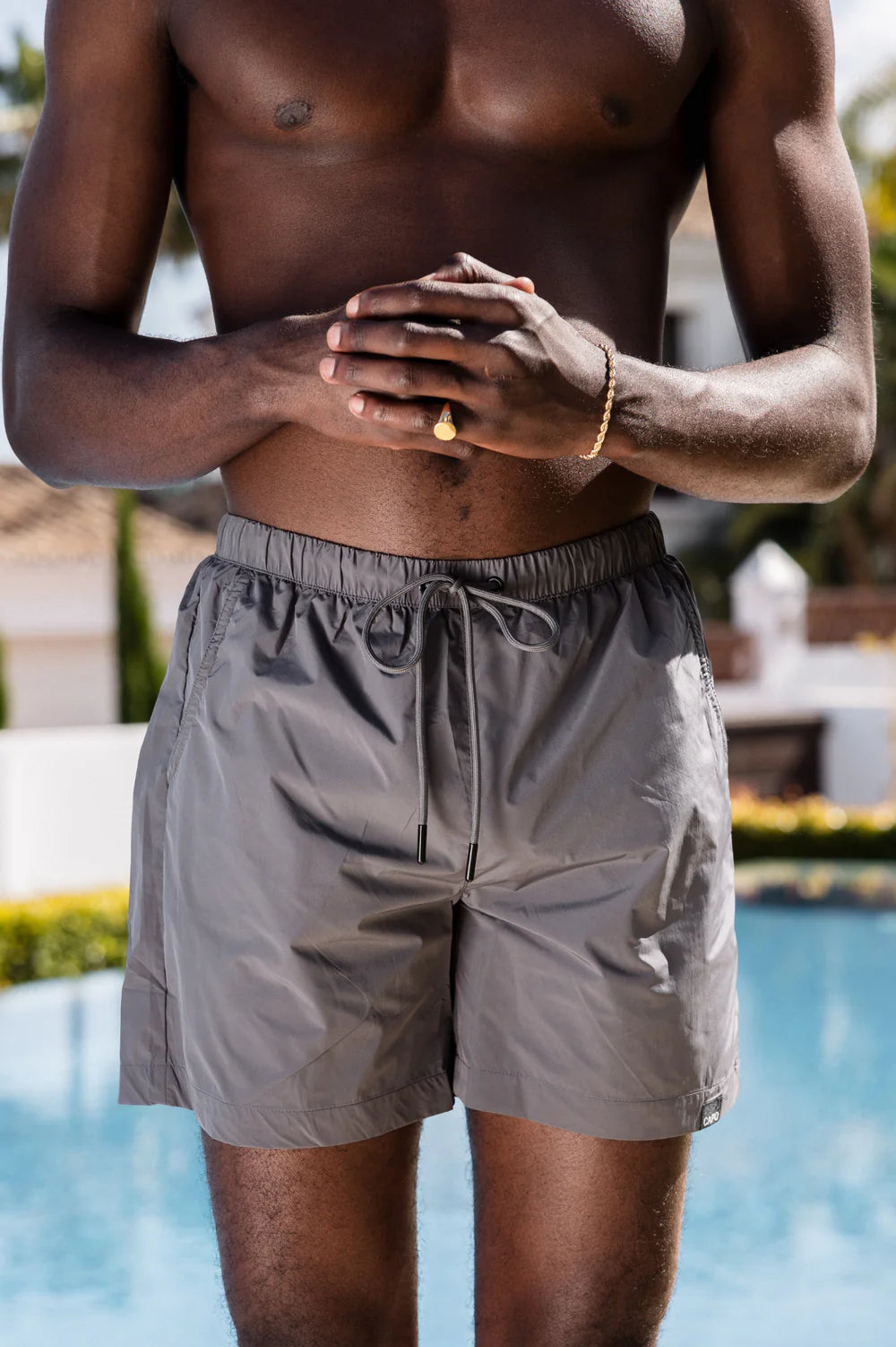Capo Essential Swim Short - Dark Grey