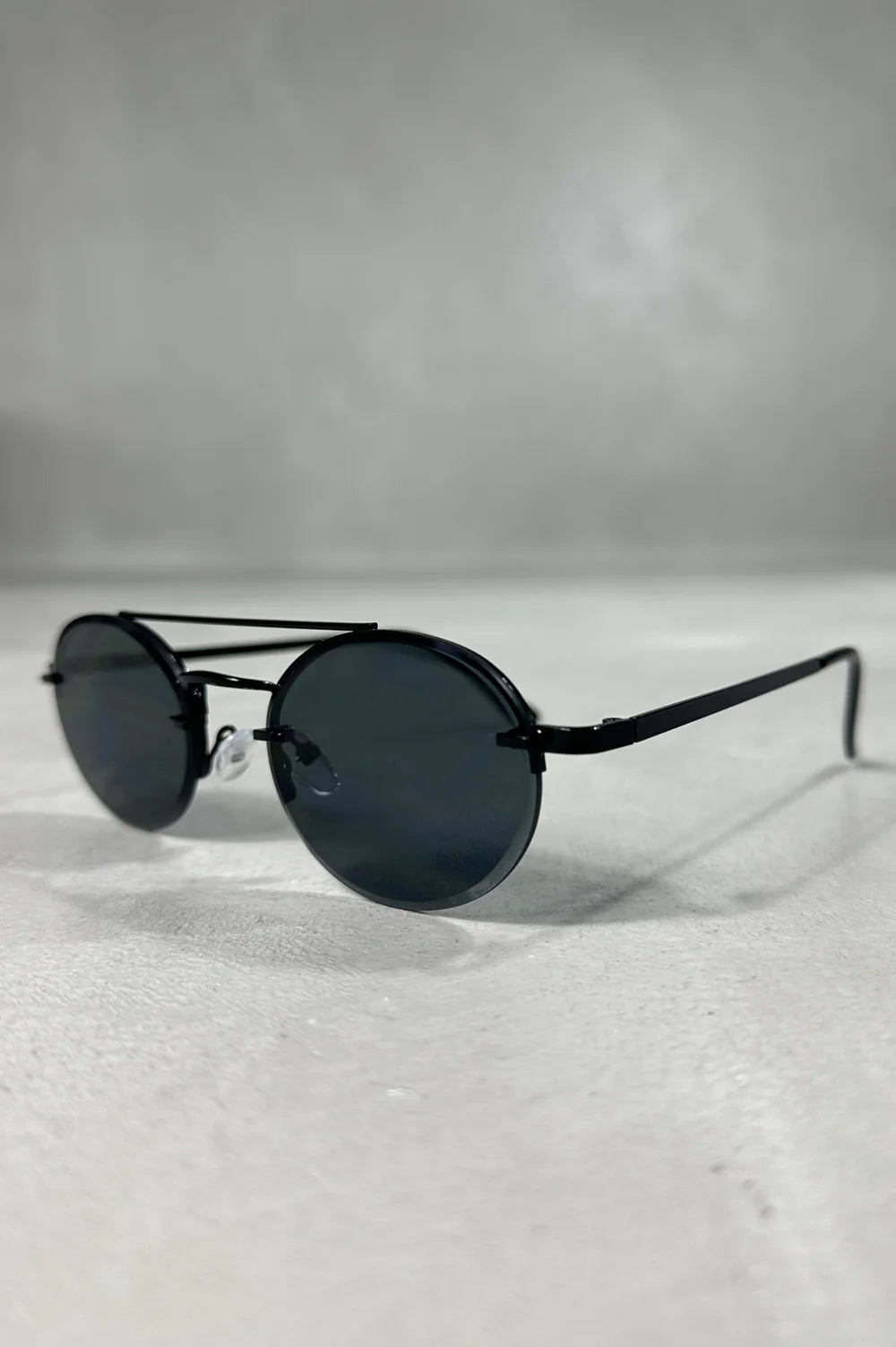 CAPO Oval Double Bridge Sunglasses