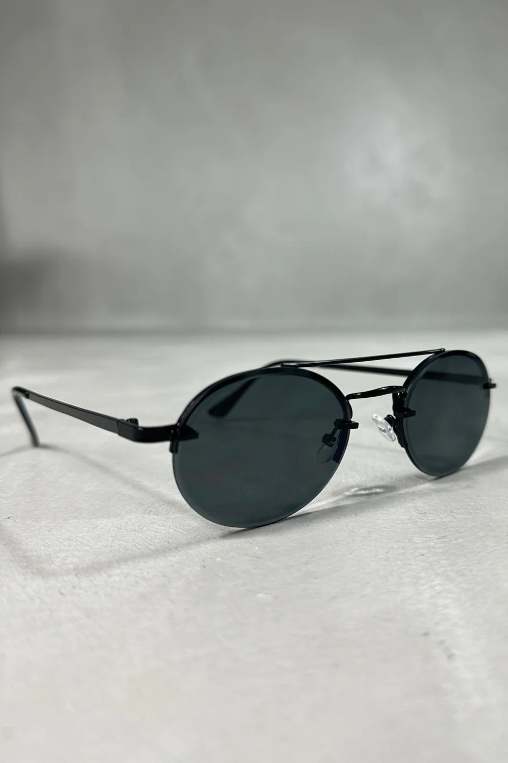CAPO Oval Double Bridge Sunglasses
