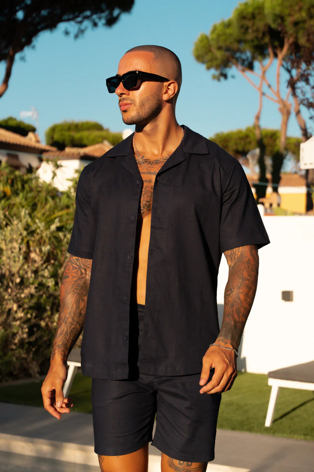 Capo LINEN SS Revere Shirt