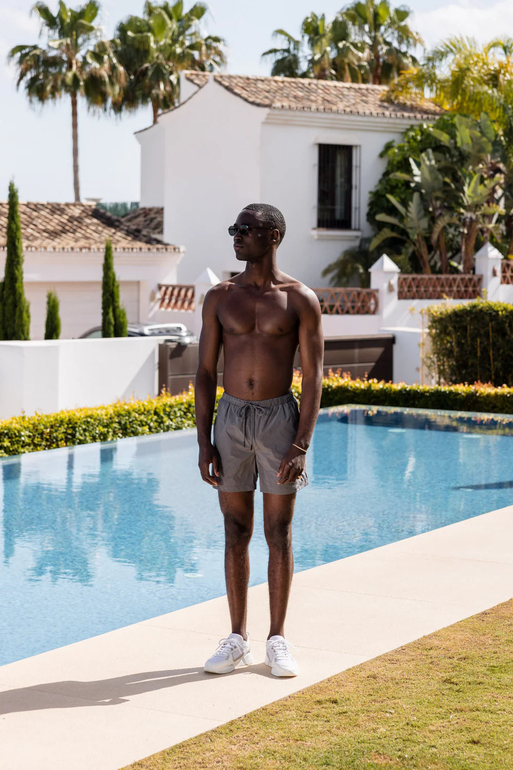 Capo Essential Swim Short - Dark Grey
