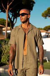 Capo LINEN SS Revere Shirt