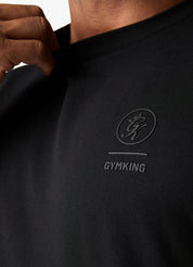 Gym King Aventus Tee - Black