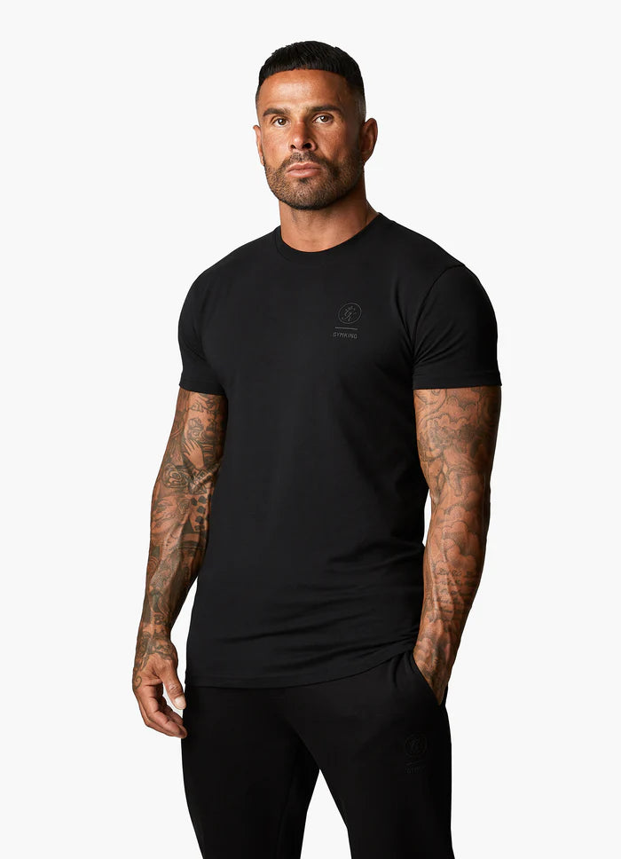 Gym King Aventus Tee - Black