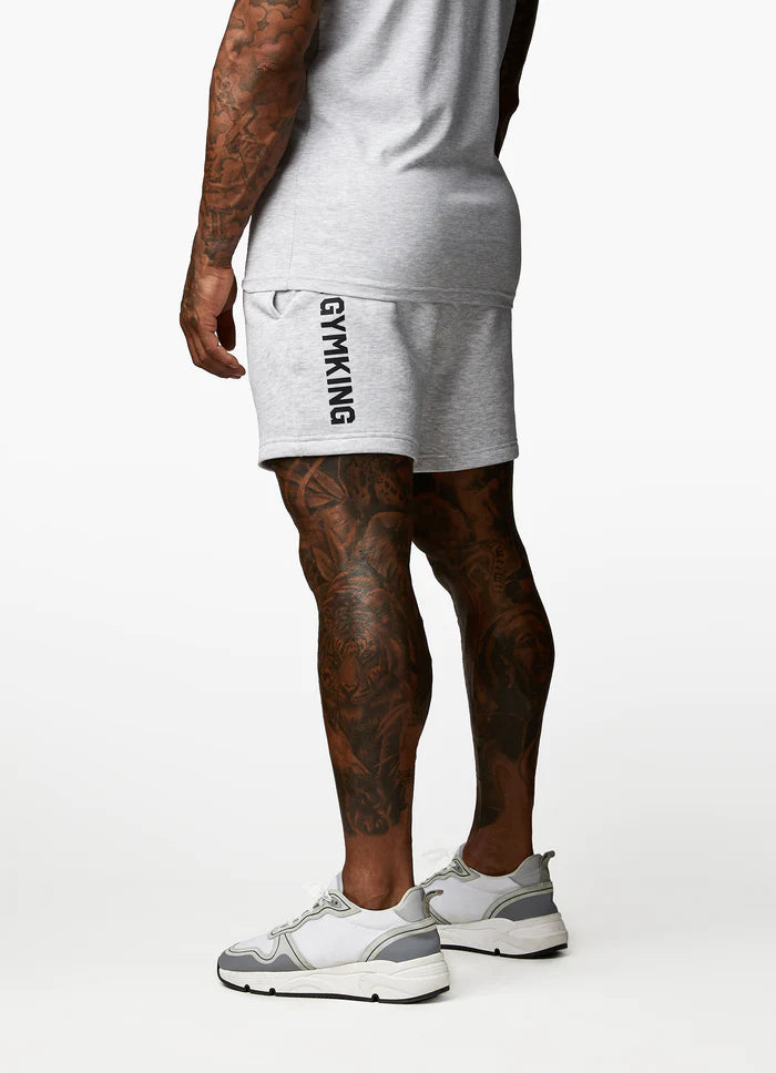 Gym King Aventus Short - Snow Marl