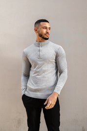 Capo Egyptian Cotton 1/4 Zip Top