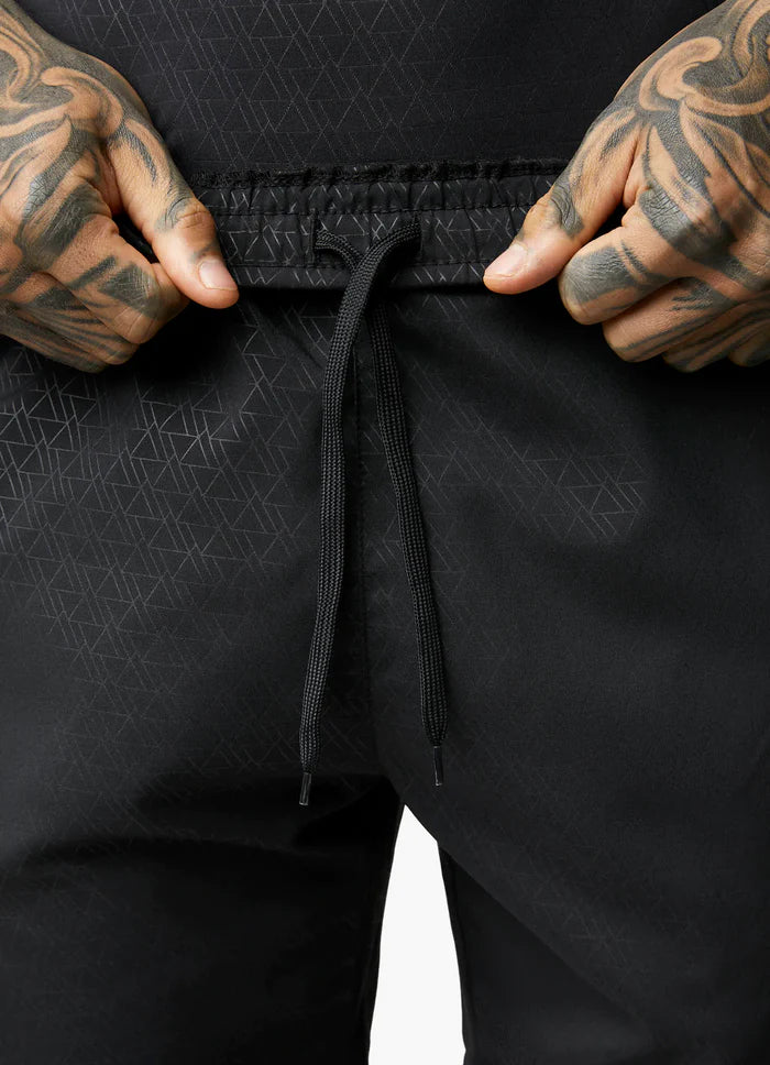 Gym King Debossed Energy Short - 6" - Black AOP