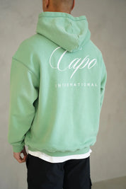 Capo International Hoodie - Washed Green