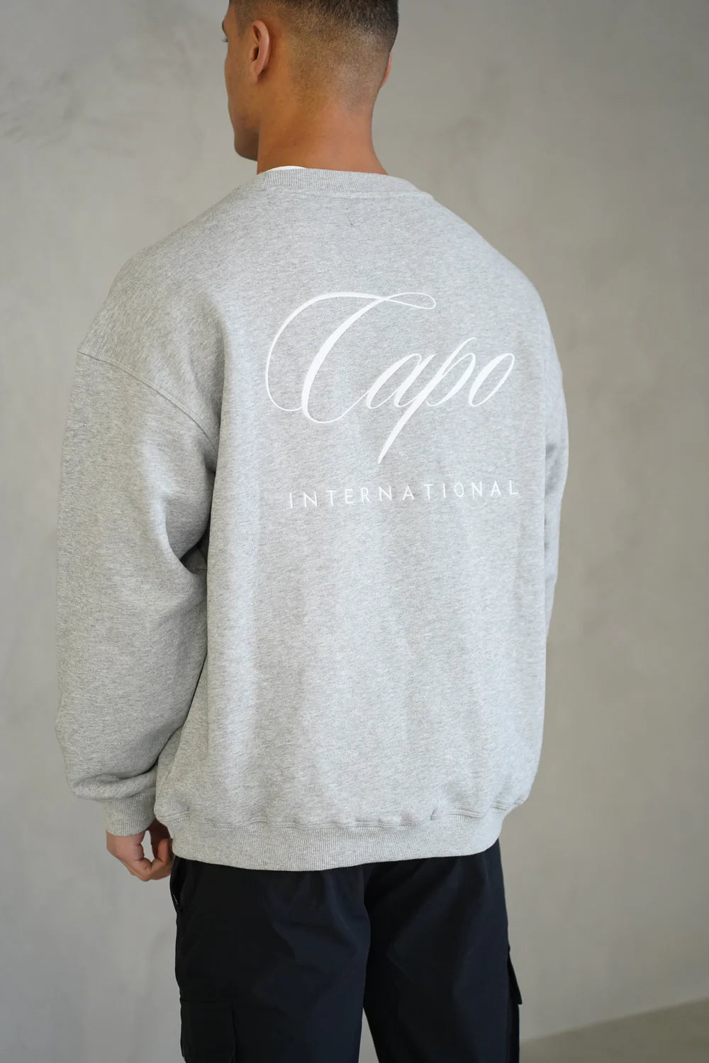 Capo International Sweater - Grey Marl