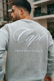 Capo International Sweater - Grey Marl