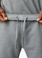 Gym King Est. Legacy Short - Washed Grey