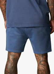 Gym King Est. Legacy Short - Washed Indigo
