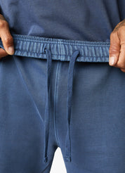 Gym King Est. Legacy Short - Washed Indigo