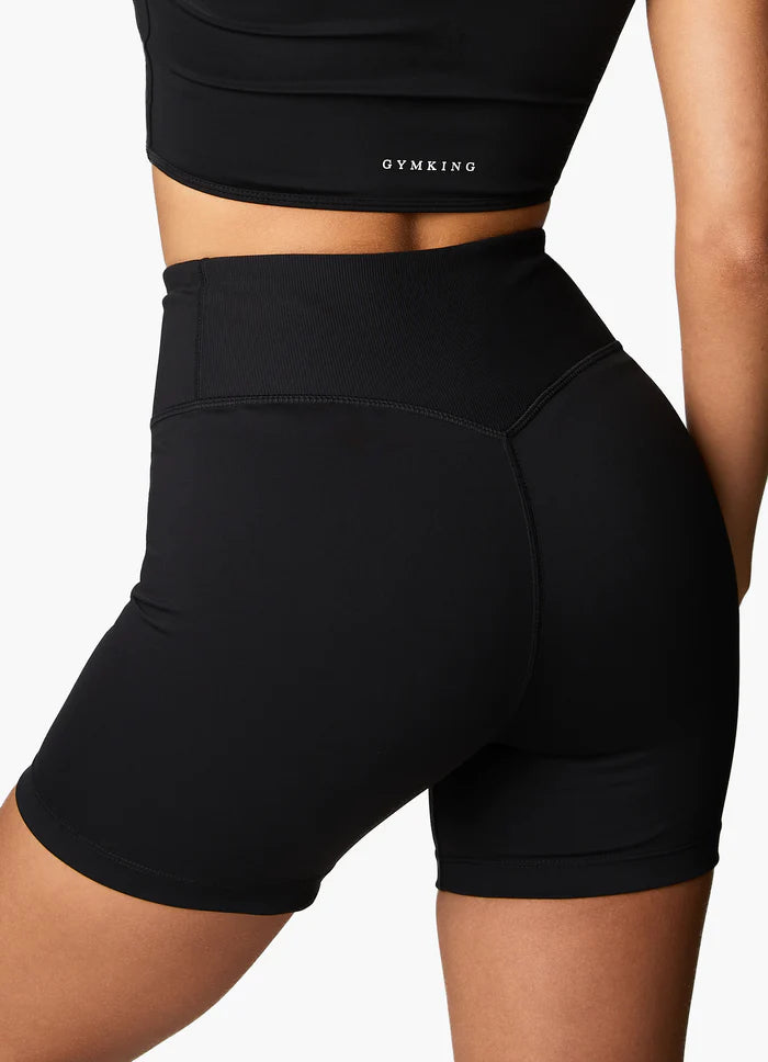Gym King Malibu Cycle Short 5" - Black