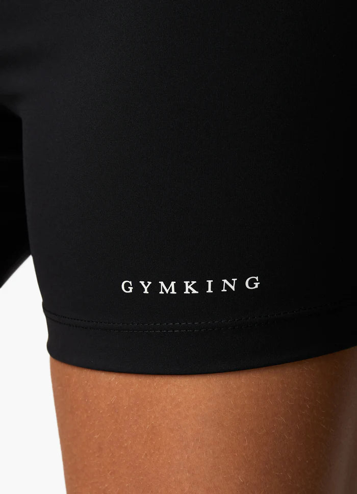 Gym King Malibu Cycle Short 5" - Black