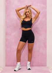 Gym King Malibu Cycle Short 5" - Black