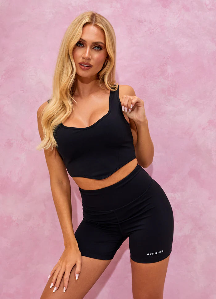 Gym King Malibu Cycle Short 5" - Black