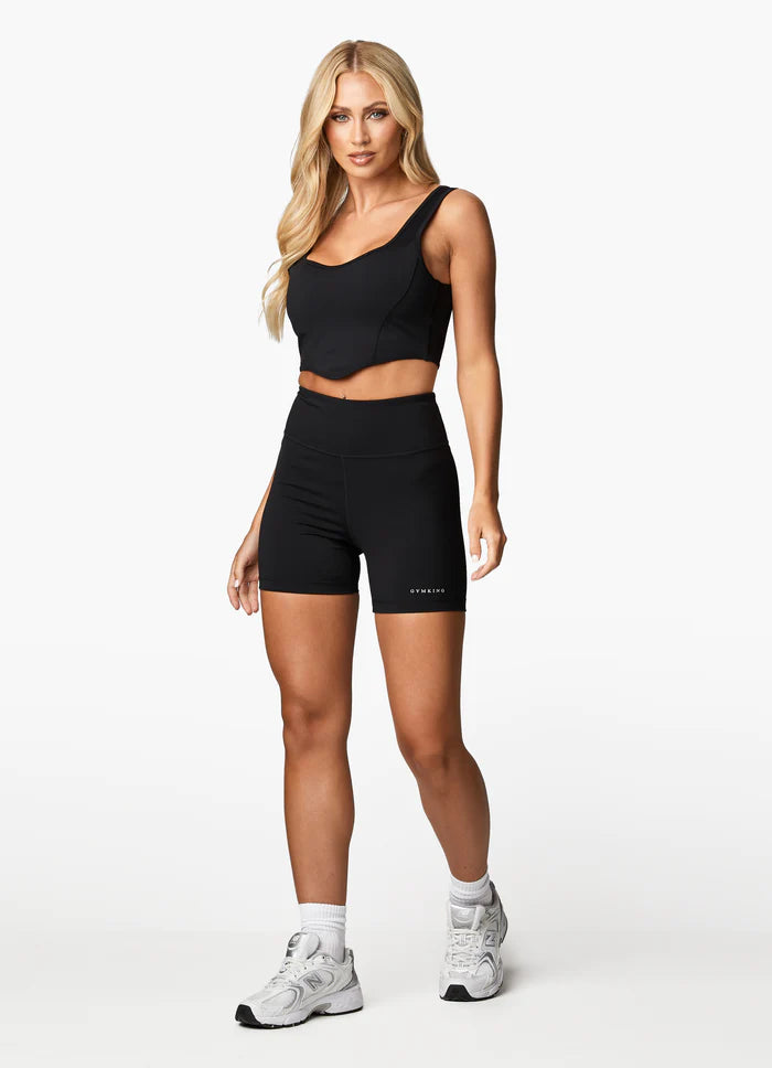 Gym King Malibu Cycle Short 5" - Black