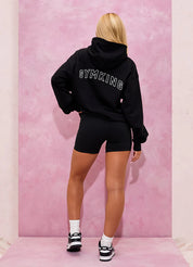 Gym King Malibu Oversized Hood - Black