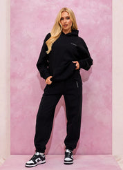 Gym King Malibu Oversized Hood - Black