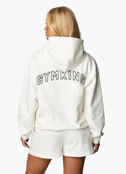 Gym King Malibu Oversized Hood - Cream