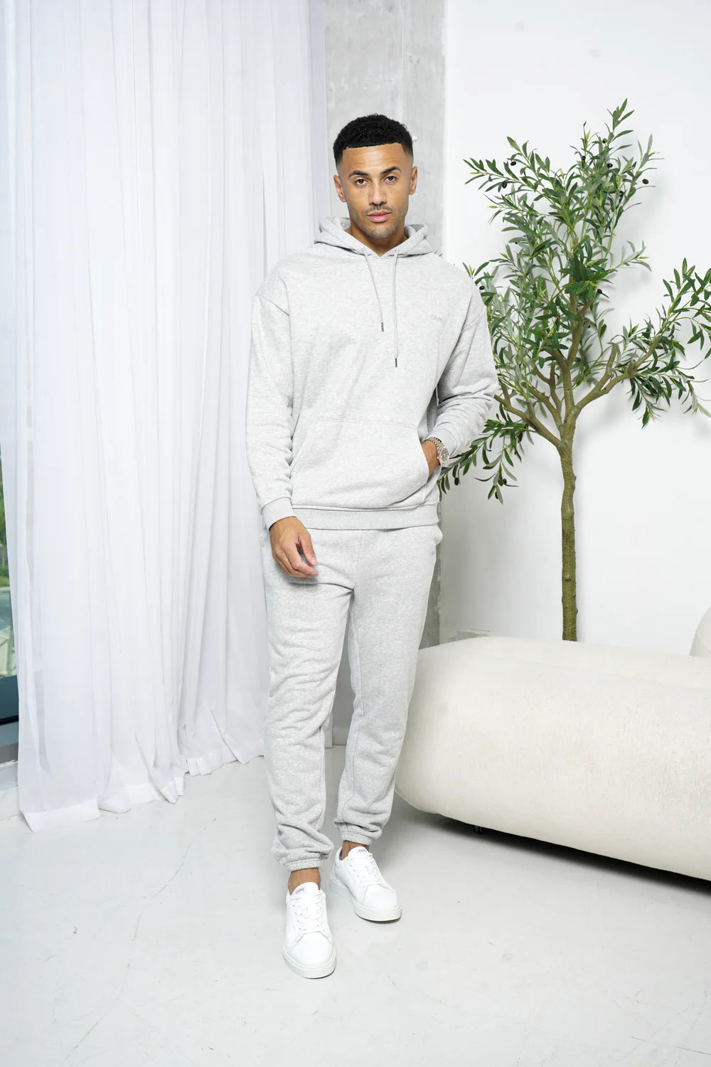 Capo Tracksuit Jogger - Grey Marl