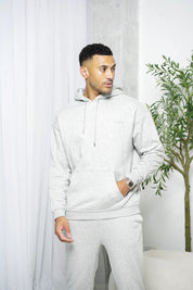 Capo Tracksuit Overhead Hoodie - Grey Marl