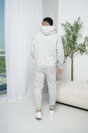 Capo Tracksuit Overhead Hoodie - Grey Marl