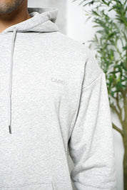 Capo Tracksuit Overhead Hoodie - Grey Marl