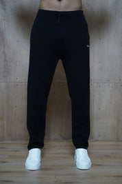 Capo Knitted Joggers - Black