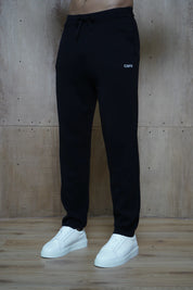 Capo Knitted Joggers - Black