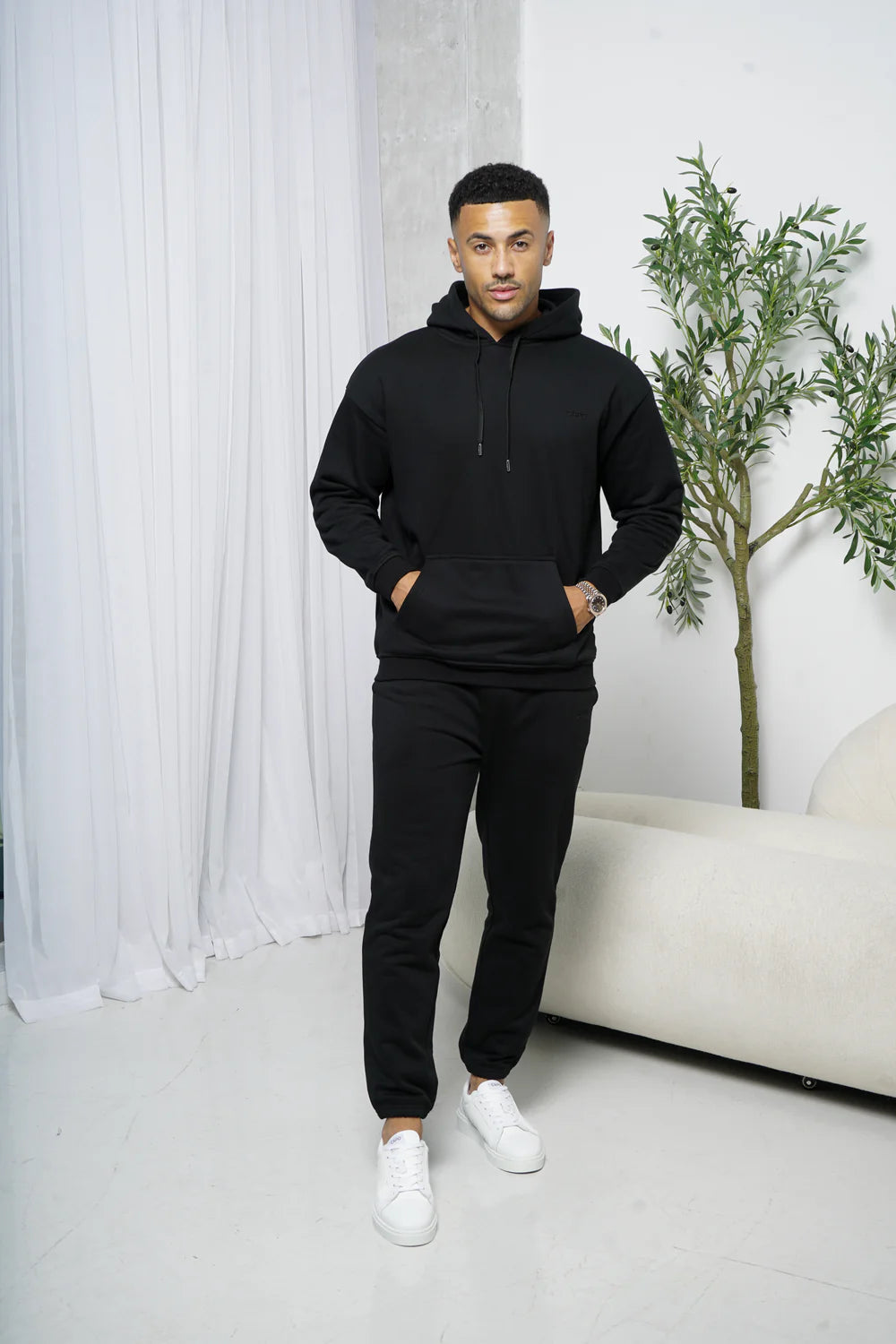 Capo Tracksuit Jogger - Black