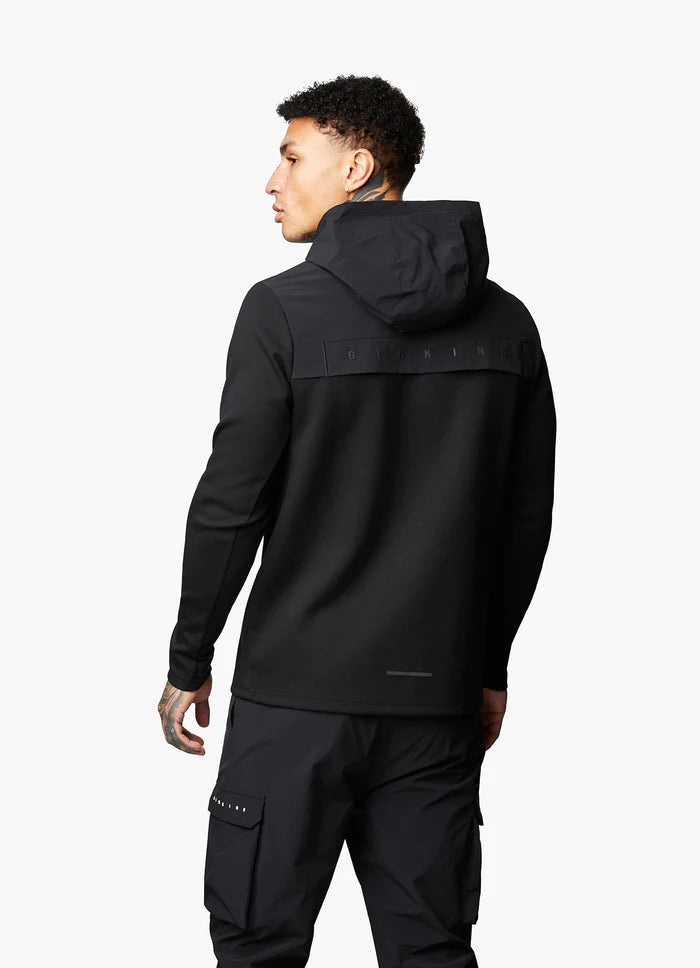 Gym King Rebellion Hood - Black
