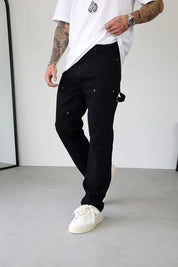 Sinners Attire Carpenter Jeans - Black