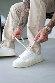 Sinners Attire Carpenter Jeans - Sand