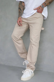 Sinners Attire Carpenter Jeans - Sand