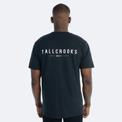 Tall Crooks TCA Embroidered T-Shirt - Black
