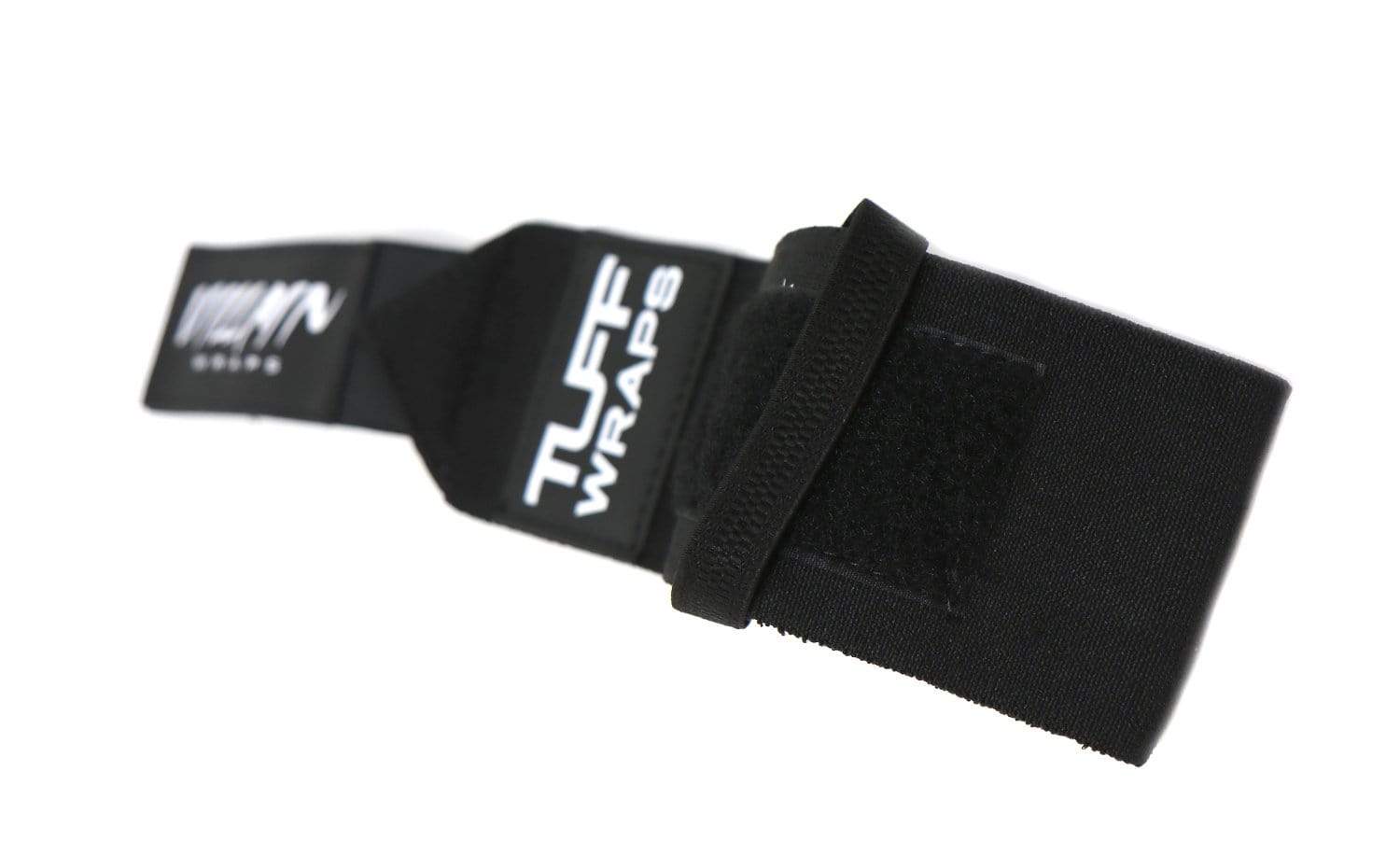 All Black Villain "STIFF" Wrist Wraps 24"