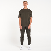 Bee Inspired Diallo T-Shirt - Dark Khaki