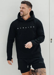 Gym King Rebellion Hood - Black